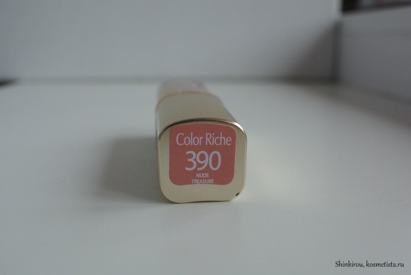 Помада L'oreal paris Color Riche Lipcolor в оттенке 390 Nude treasure