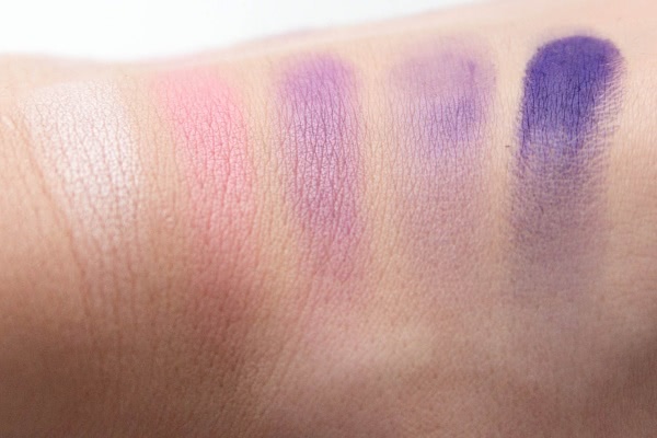 Люблю или ненавижу?! Make-Up Atelier Paris Eyeshadow Palette 5 Fards a Paupieres Rose Violet Nacré № 09