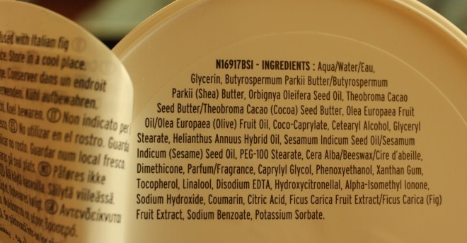 Итальянское лето-осень с маслом для тела The Body Shop Italian Summer Fig