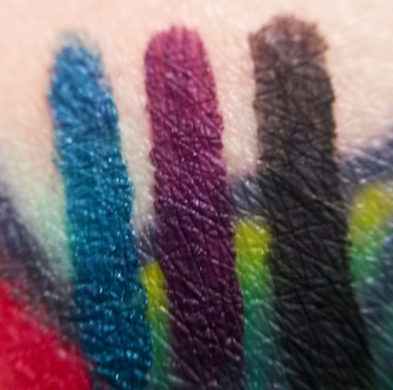 Гелевые подводки MAC и Inglot