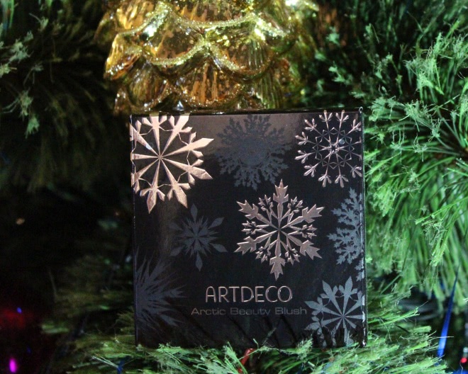 Artdeco Arctic Beauty Blush - Дизайнерские трёхцветные румяна с блеском