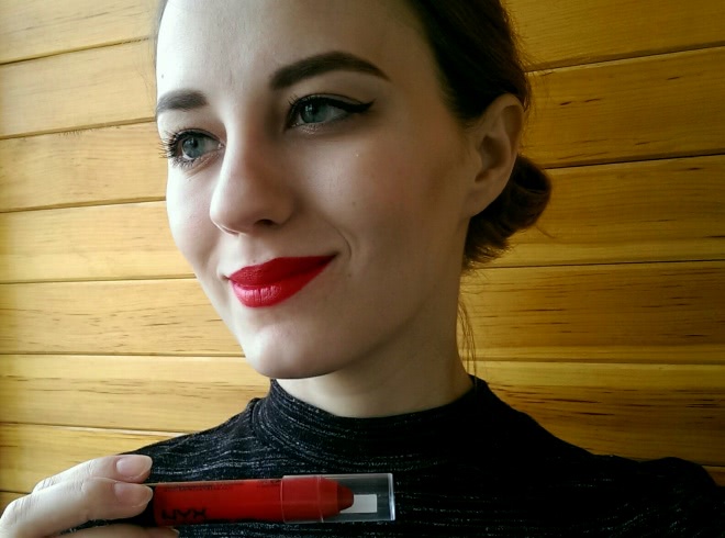 Яркая весна с NYX SiplyRed Candy Apple