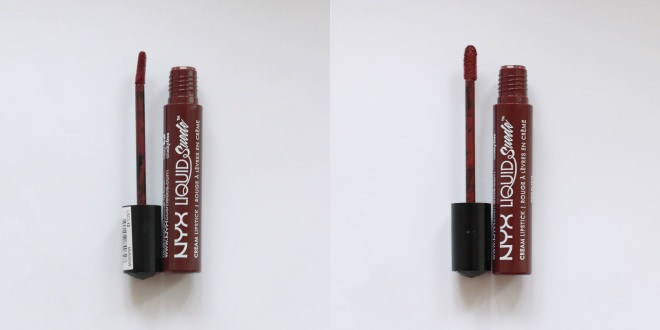 Бесподобная помада NYX Liquid Suede cream lipstick в оттенке Vintage