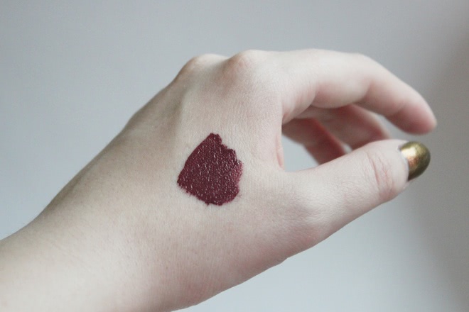 Бесподобная помада NYX Liquid Suede cream lipstick в оттенке Vintage