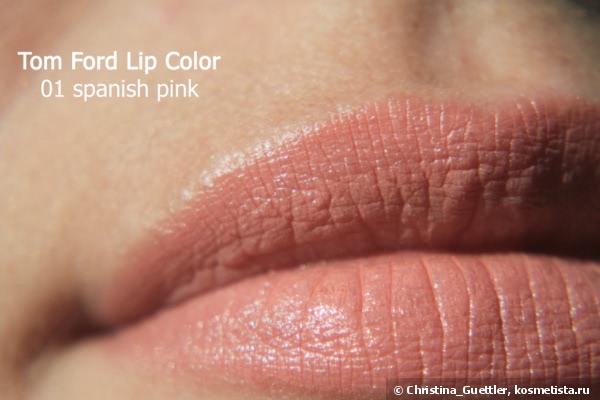 Не подарок. Помада Tom Ford lip color 01 Spanish Pink