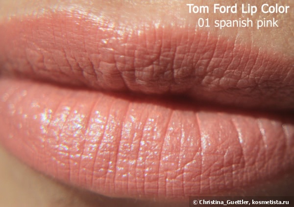 Не подарок. Помада Tom Ford lip color 01 Spanish Pink