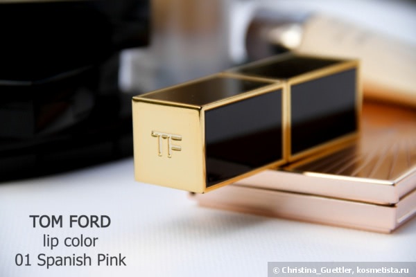 Не подарок. Помада Tom Ford lip color 01 Spanish Pink