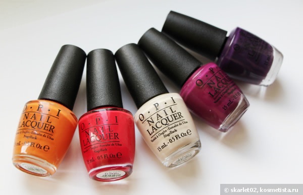 OPI collection Coca-Cola 2014