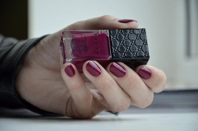 Gucci gucci nail bold high-gloss lacquer #140 Orchid overdose