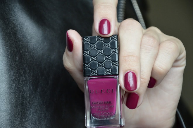 Gucci gucci nail bold high-gloss lacquer #140 Orchid overdose
