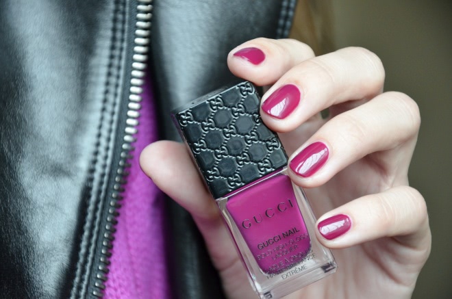 Gucci gucci nail bold high-gloss lacquer #140 Orchid overdose