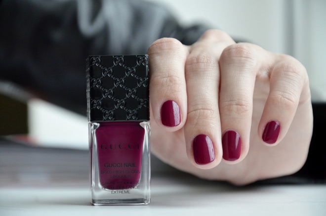 Gucci gucci nail bold high-gloss lacquer #140 Orchid overdose