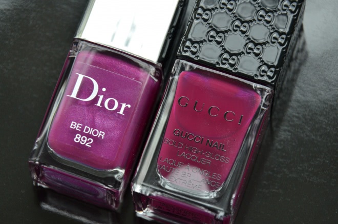 Gucci gucci nail bold high-gloss lacquer #140 Orchid overdose