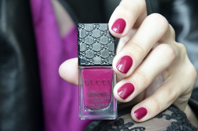 Gucci gucci nail bold high-gloss lacquer #140 Orchid overdose