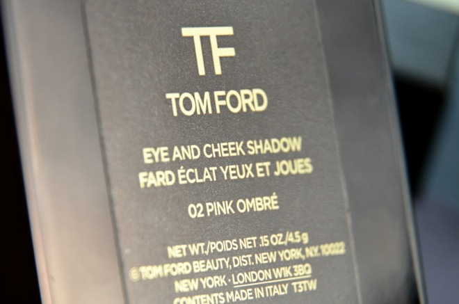 Универсальная палетка для романтичного макияжа в розовых тонах Tom Ford Eye and Cheek Shadow #02 Pink Ombre
