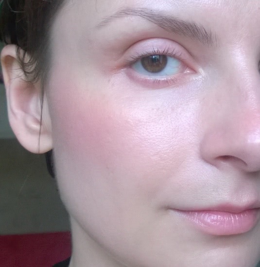 Отличные румяна для лета. Estee Lauder Pure Color Blush. #08 Peach passion. Shimmer