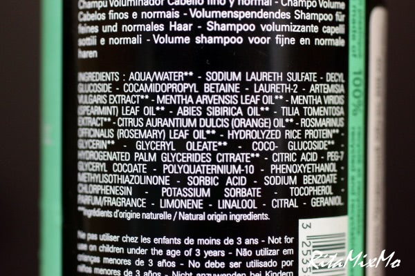 L'occitane Five Essential Oils шампунь и кондиционер для волос