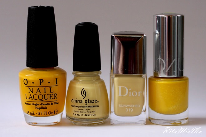 Dior Tye Dye Summer Collection 2015. Dior Vernis Nail Lacquer #319 Sunwashed - самый нежный желтый