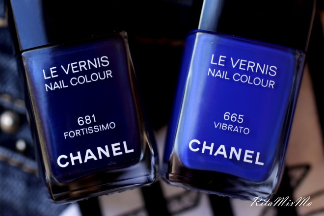 Chanel Blue Rhytm de Chanel Summer 2015. Превосходный Chanel Le Vernis Nail Colour # 681 Fortissimo
