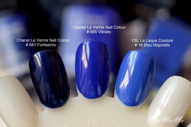 Chanel Blue Rhytm de Chanel Summer 2015. Превосходный Chanel Le Vernis Nail Colour # 681 Fortissimo