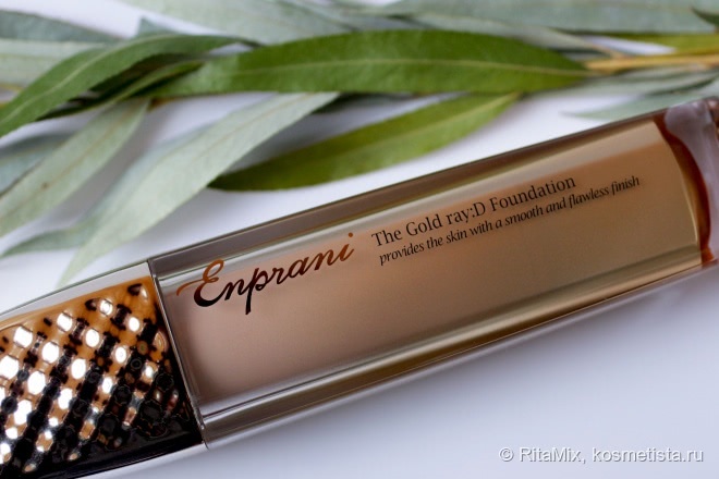 Моя новая тональная основа Enprani The Gold Ray:D Foundation, Spf25++