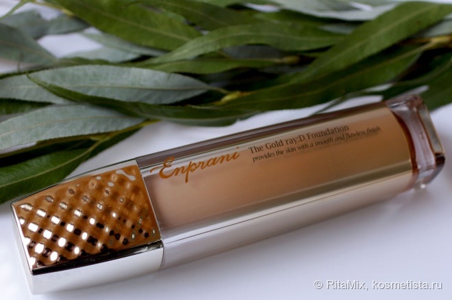 Моя новая тональная основа Enprani The Gold Ray:D Foundation, Spf25++