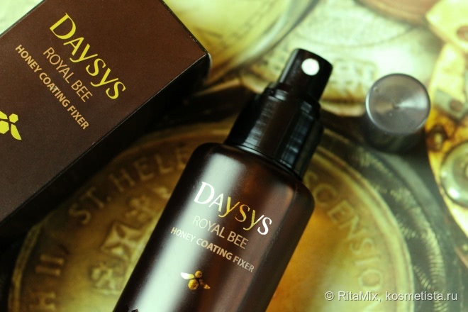 Макияж с фиксатором макияжа Enprani Daysys Royal Bee Honey Coating Fixer