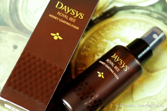 Макияж с фиксатором макияжа Enprani Daysys Royal Bee Honey Coating Fixer