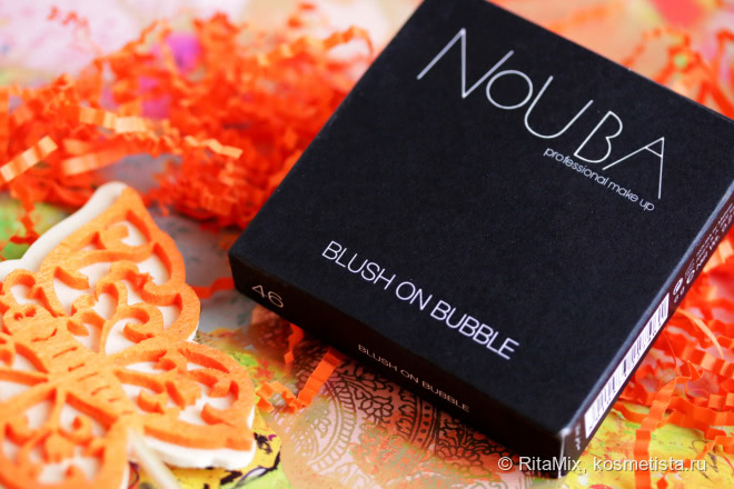 Знакомство с маркой Nouba. Пудра Boule Powder # 72 и румяна Blush on Bubble #46