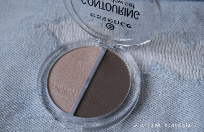 Дуэт от Essence: тени для век Contouring Eyeshadow Set + база I love colour intensifying