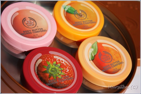 The Body Shop: Гастрономия для тела (масло, молоко, пюре, сорбет)