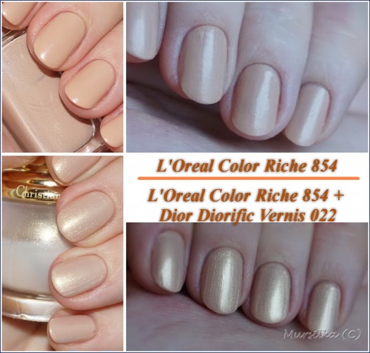 Dior Diorific 2014: двойная помада № 005 Daring Shock и лак для ногтей Mirorr № 022