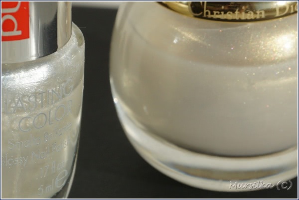 Dior Diorific 2014: двойная помада № 005 Daring Shock и лак для ногтей Mirorr № 022