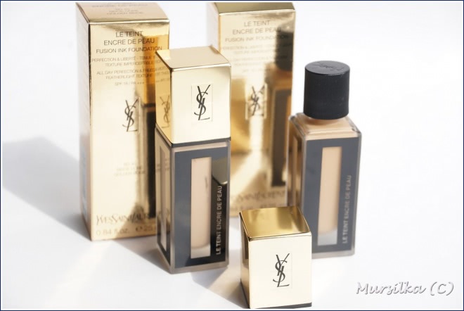 Тональные средства YSL (консилер-хайлайтер, тональный крем, компактная пудра)