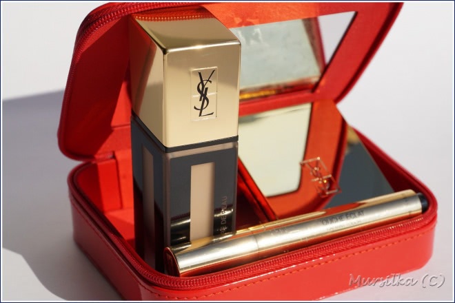 Тональные средства YSL (консилер-хайлайтер, тональный крем, компактная пудра)