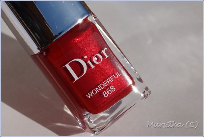 Лак-огонь Dior Vernis Couture Colour Gel Shine and Long Wear Nail Lacquer # 868 Wonderful