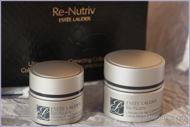 Турмалин, жемчуг и золото в кремах Estee Lauder Re-Nutriv Ultimate Lift Age-Correcting для лица и зоны вокруг глаз