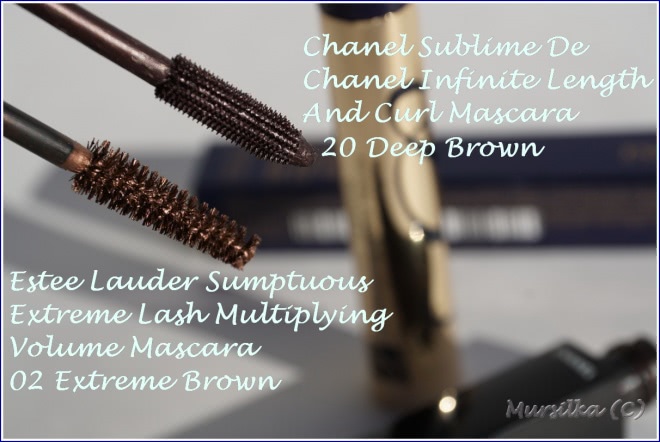 Коричневое трио для макияжа глаз от Estee Lauder (карандаш, подводка, тушь)
