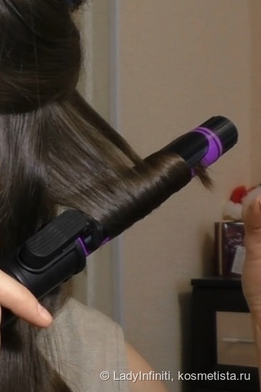 Новая игрушка - щипцы для волос Harizma hl 0330 Twist & Curl и термозащита Kerastase