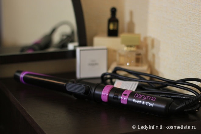 Новая игрушка - щипцы для волос Harizma hl 0330 Twist & Curl и термозащита Kerastase