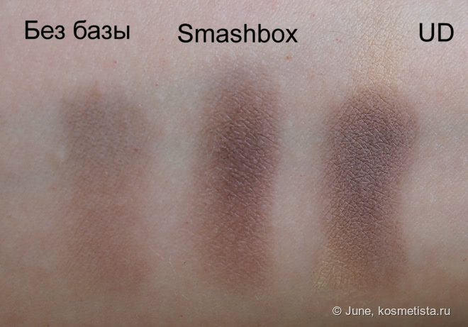 Базы под тени Smashbox 24 Hour Photo Finish Shadow Primer, Urban Decay Eyeshadow Primer Potion (Eden)