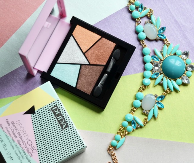 Pupa Sporty Chic Graphic Eyeshadow palette # 002 Fun Graphic