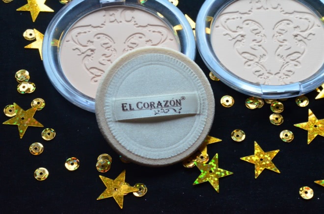 Пудра El Corazon professional powder delicious make up № 4, № 9