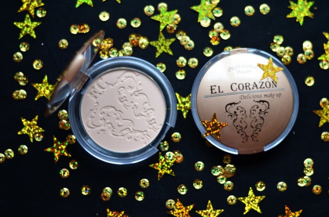 Пудра El Corazon professional powder delicious make up № 4, № 9