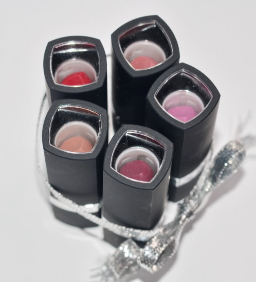 Avon Perfectly Matte Lipstick au naturale, Pure pink, Ideal lilac, Ruby kiss, Berry blast