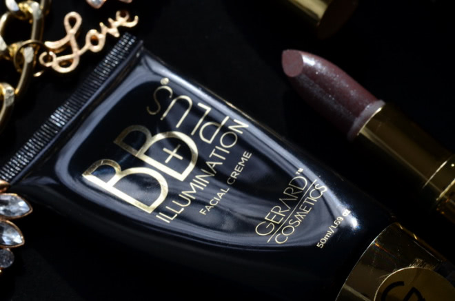 Gerard Cosmetics BB Plus Illumination Creme & Gerard Cosmetics lipstick Mystic Moon