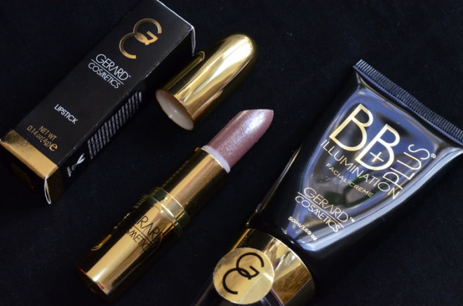 Gerard Cosmetics BB Plus Illumination Creme & Gerard Cosmetics lipstick Mystic Moon