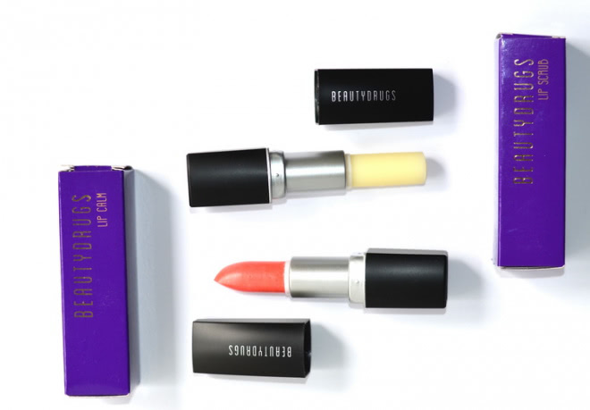Beautydrugs Lip Calm, Lip Scrub, Micro Matic Taupe,Twin Lights