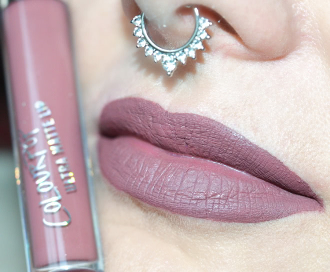 Colourpop ultra matte lip Bianca, Teeny tint, Zebra