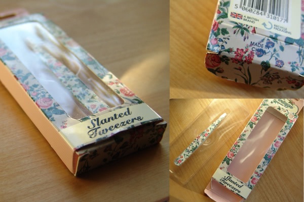 Выщипываем The Vintage Cosmetic Company Slanted Tweezers Floral